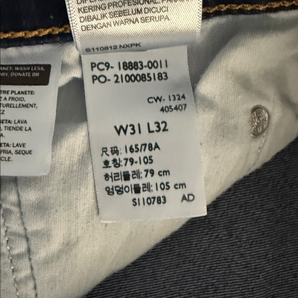 Women’s Levi Strauss 724 High Rise Straight Leg Jeans - Picture 9 of 9